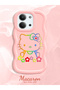 Redmi 15C 4g Compatible Case with Camera Protection Pink Silicone Couple Phone Case Kitty Pattern - 2