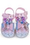 Glittery Mermaid Sandals Size 22-26 - Powder - 4