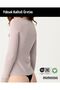 Women's Long Sleeve Lace Modal Cashmere T-Shirt - 4