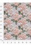 100% Cotton Satin Fabric Digital Printed Powder Flower and Pearl Pattern 100X155 cm for Sewing Patchwork and Hobby - 4