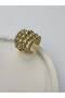 Bead Detail Multiple Gold Cartilage Earrings - 2