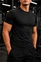 . Men's Compression Sports T-Shirt Slim Fit Quick Dry Flexible Fitness Running Training T-Shirt - 2