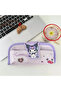 Kawaii Multi-Layer Pencil Case – Large Capacity Cartoon Stationery Organizer with Zipper - 3