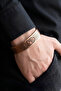 Men's Copper Bracelet Handmade with Eye of Horus Motif Adjustable Men's Copper Bracelet - 4