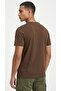 Men's T-Shirt Short Sleeve Crew Neck Logo Printed Letter Detail Basic Plain Daily Sport Comfortable Stylish Mw0Mw42369 - 5