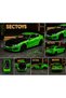 Bmw M8 Diecast Metal 1.24 Scale Car Door Trunk Hood Opens Green - 3