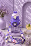 Luxury Colorful Acrylic Hanging Water Bottle Rabbit Model 500ml - 2