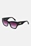 Women LJ785S Butterfly Sunglasses, Black - 3