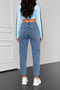 Blueva Trend New Season Lara Jiyan Women's Blue Medium Snow Wash High Waist New Season 2026 - 3