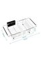 Dish Drying Rack in Sink, Expandable Stainless Steel Dish Drainers for Kitchen Counter, Dish Dryer Rack for Inside Sink, Over The Sink Dish Racks with Utensil Holder, Silver - 7