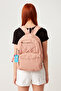 Unisex Powder Backpack with Clinker Laptop Compartment, Crinkle Waterproof Travel School Bag 40X30X15Cm