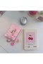 Pink Plush Mini Card Holder & Bag Charm |   Card Holder, Coin Purse, Earphone and Keychain Organizer - 3