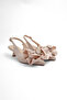 Sup 3312 Bow Detailed Hazelnut Heeled Stiletto