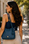 USPA SHOULDER BAG US6555,BLUE - 4
