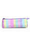 Pastel Color Striped Five Compartment 3-Piece School Bag Set 04598 - 6