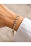 Round Plate Detailed Bracelet - 2