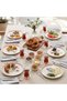 Kardelen Set of 6 Porcelain Cake Plates - 6