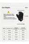 Superior (Top Segment) Half Finger Canoe, Pro Fitness, Pilates Palm Anti-Slip Silicone Gloves - m - 2