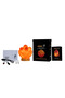 Himalayan Salt Fire Bowl Lamp with Crystal Balls - 4