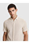 Beige Oversize Short Sleeve Shirt 50320942-Vr011 - 2