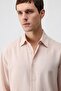 Powder Linen Blend Relax Fit Men's Shirt - 5