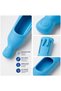 Silicone Container for Shampoo and Soap Bottles - Bathroom Shampoo Shower Dispenser - 3