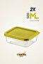 Alfa 4-Piece Bpa-Free Deep Freezer and Refrigerator Storage Container Set Transparent Food Organizer - 4