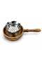 Bakhoor Burner Steel With Wooden Handle And Safety Tong For Home And Office - 2