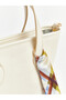 Rmz Gi̇yi̇m Farkiyla Women's Shoulder Bag with Scarf Accessory - 6