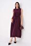 Women's Sleeveless Belted Dress