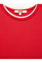 Color Contrast Layered Slim Fit Crew Neck Sleeveless Ribbed Blouse - 3