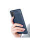 Galaxy S22 Plus Case Leather Look Silicone with Camera Protection Ultimate Protection Tgco - 3