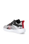 Knight I Unisex Kids' Velcro Grey / Red Casual Sneakers - 3
