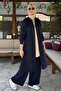 Pearl Trousers Suit Navy Blue - 6