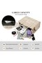 The Tote Bags for Women - Large Leather Tote Bag Trendy Travel Tote Bag Handbag Top-Handle Shoulder Crossbody Bags - 4
