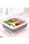 Collapsible Dish Rack for Drying Dishes, Space-Saving and Foldable Design with Versatile Removable Components, Dinnerware Storage Organizer for Small Kitchen Spaces - 7