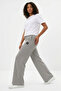 Waterway Patterned Black and White Striped Trousers - 7