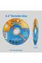 Professional Cut Off Wheel-4.5" (Fast Cutting)-Thin Cutting Wheel for Angle Grinder & Cut-Off Tools-20 Pack - 6