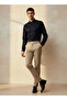 Men Slim Fit Collared Textured Long Sleeves Shirt - 3