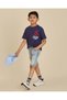 Boys Navy Applique Oversized T-Shirt - 5