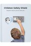 2Pcs EU to UK Plug Adapter, Europe Schuko 2 Pin to 3 Pin UK Travel Adaptor, European Euro. - 6