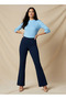 SOLID PONTE BOOTLEG PANT - 2