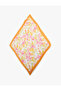 Pleated Satin Square Scarf Bandana - 2