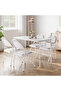Folding Table(no chair), Protable Foldable Card Table, Metal Legs Support, Upholstered PU Leather Tabletop, Heavy Duty, No Assembly Required, Perfet for Indoor and Outdoor