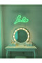 Love Yazılı LED Neon Duvar Tablosu | Yeşil Aydınlatmalı Modern Dekor | Yatak Odası - 3