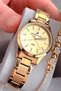 Original Women's Watch Gold Color - Steel Band - Japanese Machine - Waterproof - with Special Box Dkby2064C1 - 4