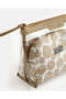 Women Brown Printed 2 Piece Cosmetic Pouch Set - 2
