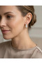 Zircon Stone Drop Design Gold Color 316L Steel Women's Earrings