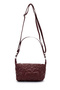 Star Detailed Mini Baguette Women's Crossbody Bag Alpha Claret Red - 5