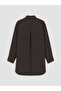 Modal Blended Oversize Women's Shirt Tunic - 7